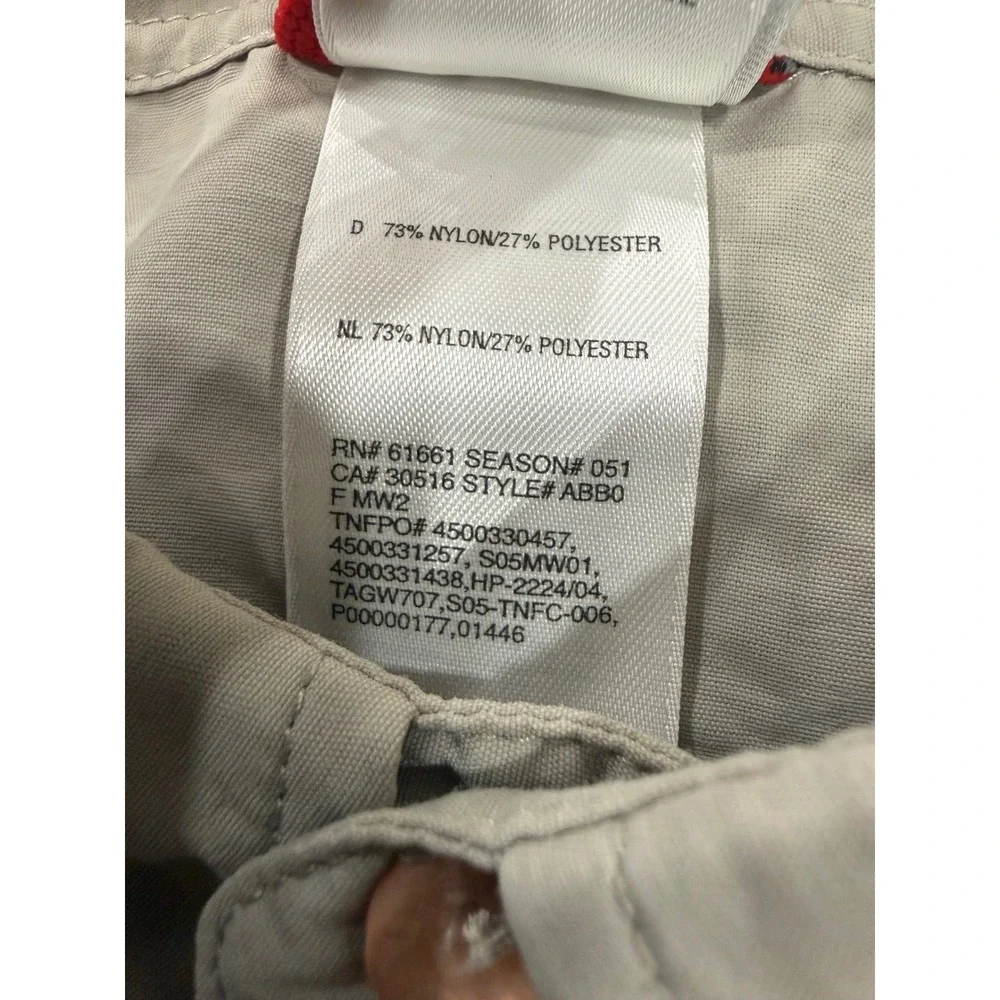The North Face VaporWick Mens Gray Long Sleeve Utility Hiking Shirt L ABB0